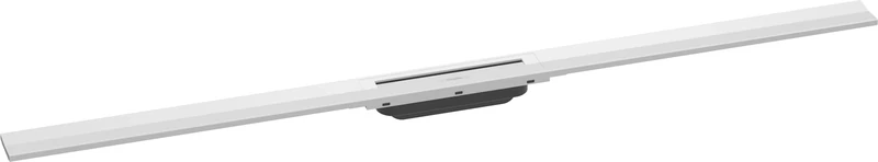 hansgrohe RainDrain Flex Shower Drain Set 1200 mm Floor Drain Shower Can Be Shortened Matt White