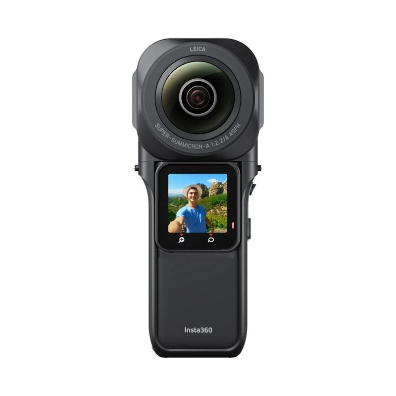 Insta360 ONE RS 1-Inch 360 Edition - 6K 360 Camera with Dual 1-Inch Sensors, Co-Engineered with Leica, 21MP Photo, FlowState Stabilization, Superb Low Light, Water Resistant