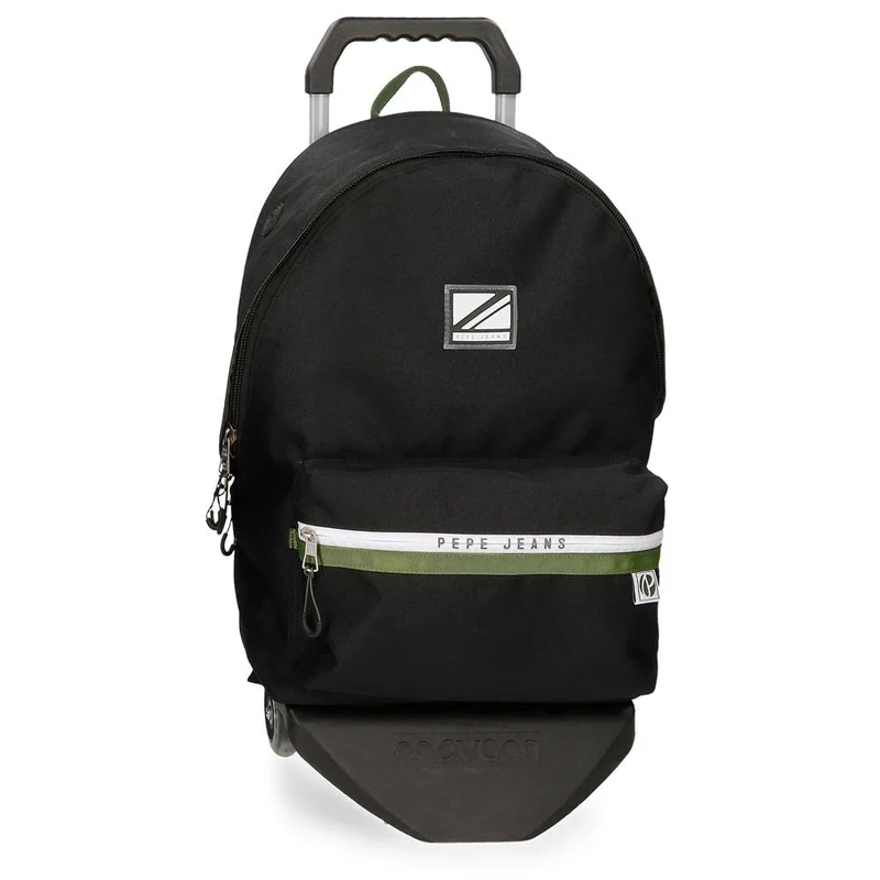 Pepe Jeans, Black/White, PC Backpack + Trolley