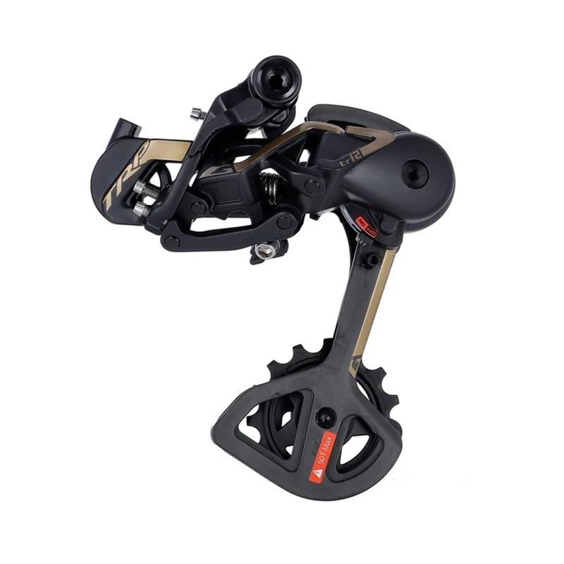 TRP Unisex - Adult Rd-M850 Rear Derailleur, Black/Gold, One Size