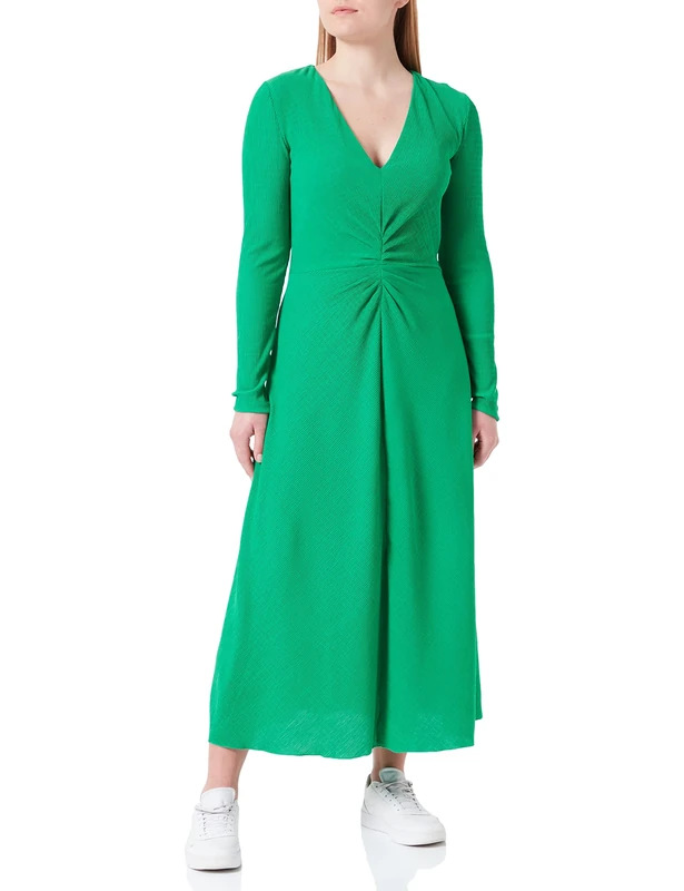 HUGO Women's Keglissy-1 Dress_Flat, Medium Green311, 16
