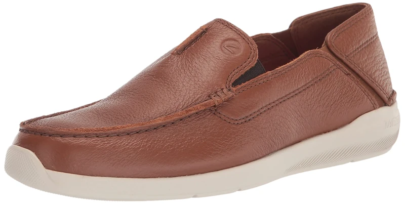 Clarks Gorwin Step Men's Sneaker, Light Brown Leather, 13.5 UK - Image 1