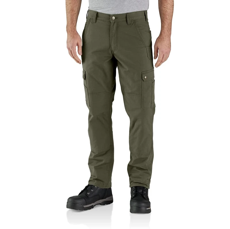 Carhartt Rugged Flex™ Relaxed Fit Ripstop Cargo Fleece-Lined Work Pant