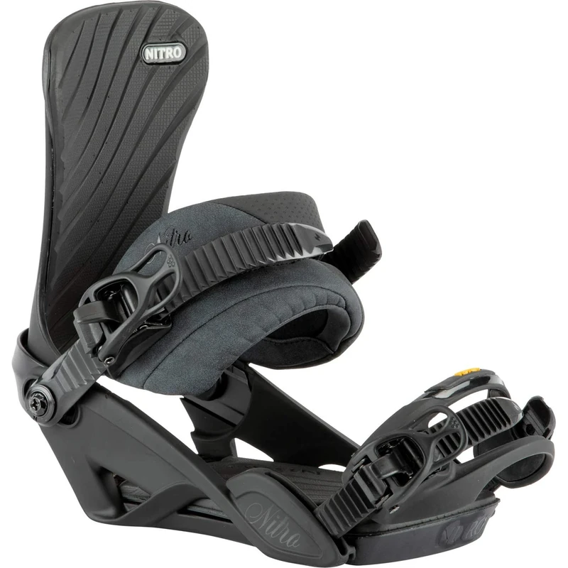 Nitro Women's IVY '23 Mountain Freestyle Freeride Binding, Snoboard Binding, Snowboard Binding, All Eyes ON ME, S/M