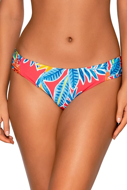 Sunsets Women's Standard Femme Fatale Swimsuit Bikini Bottom, Tiger Lily, 16