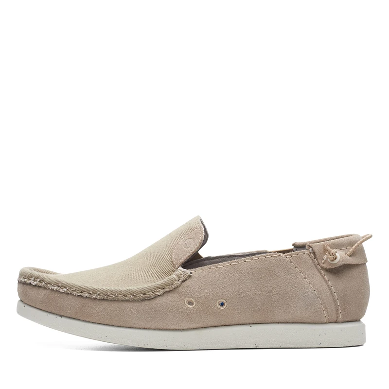 Clarks Mens Shacrelite Step Loafer, Sand Suede, 8 - Image 1
