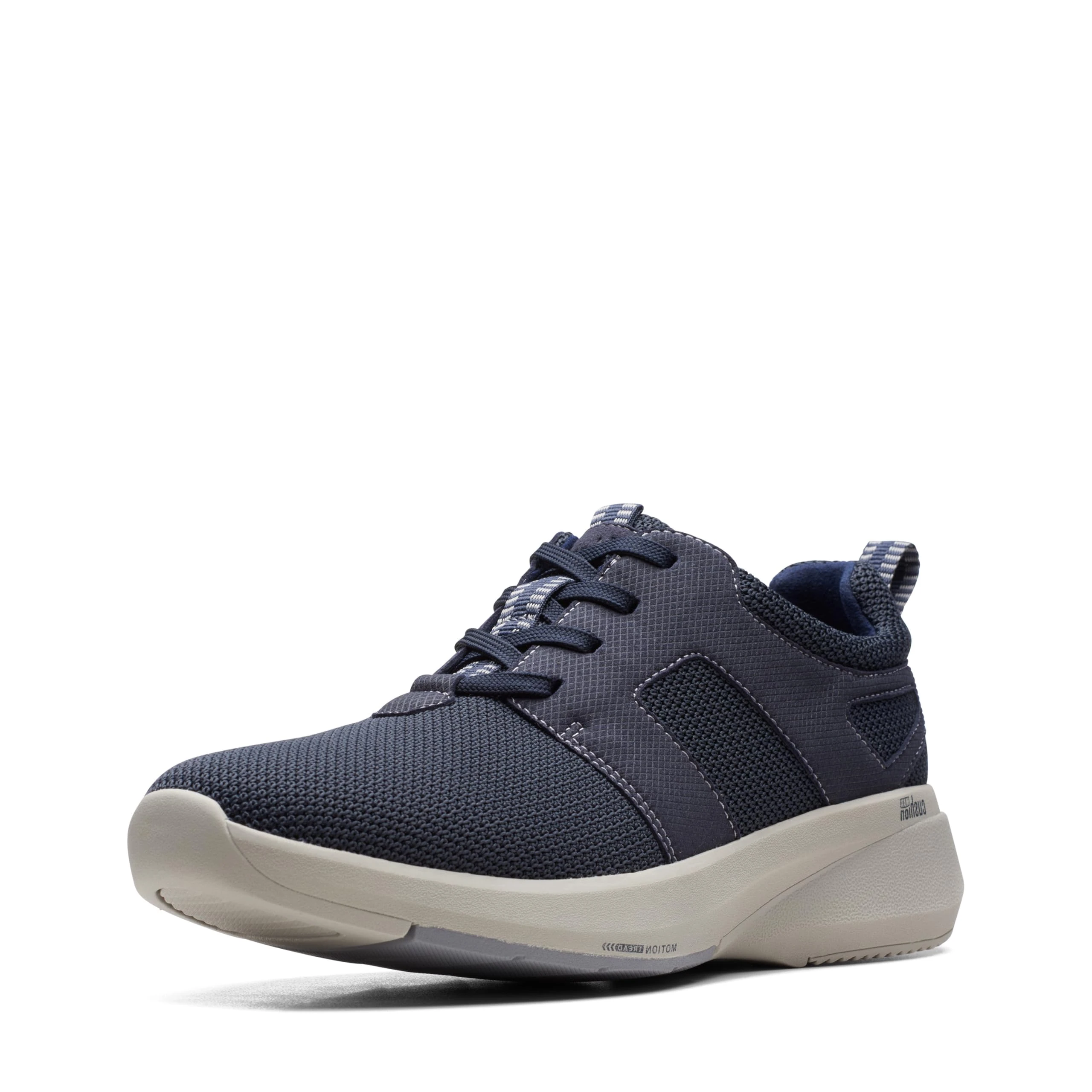 Clarks Mens Lehman Tie Oxford, Navy Textile, 11