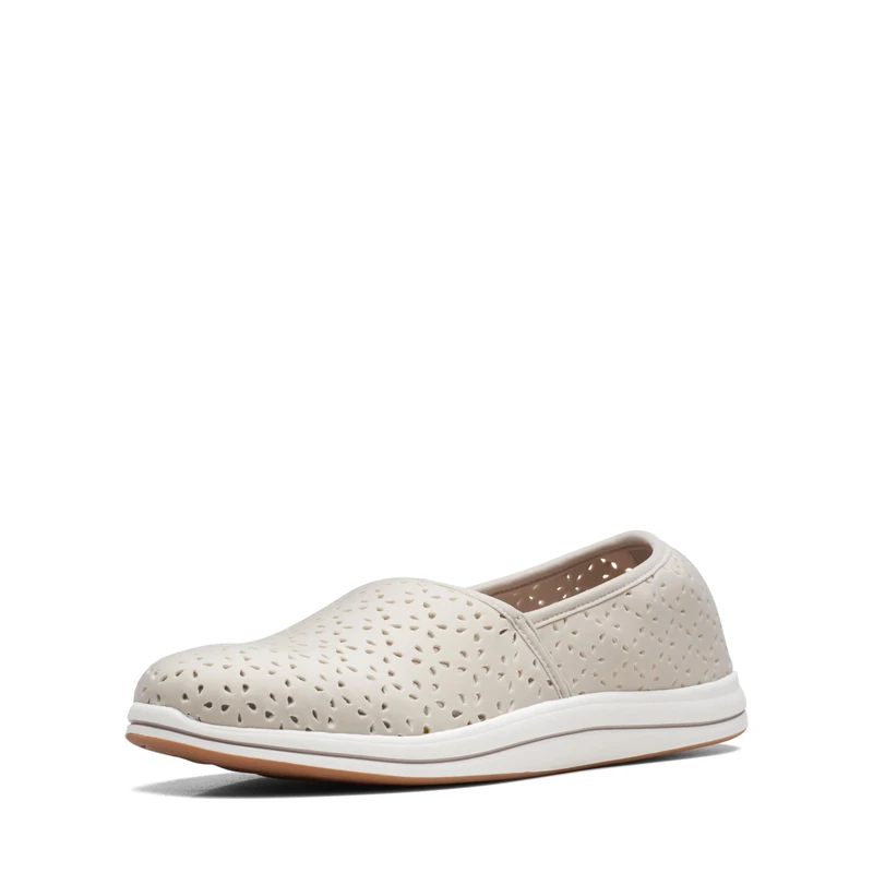 Clarks - Womens Breeze Emily Shoes, Color Light Taupe, Size: 3 UK
