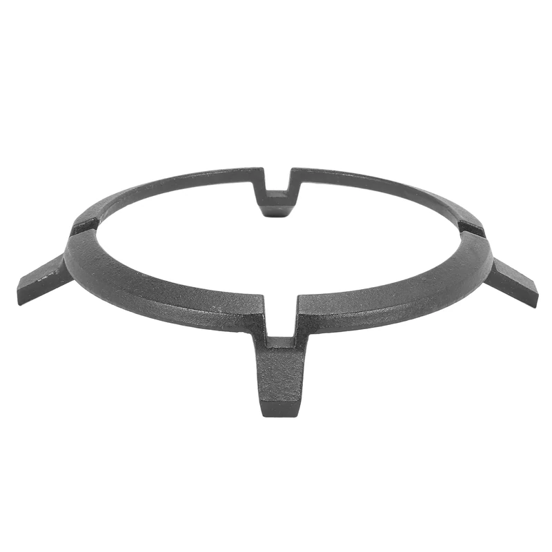 Ntcpefy 1Pc Black Wok Stands Iron Wok Support Rack for Burners Hobs Cookers Cookers Kitchen Supplies Accessories