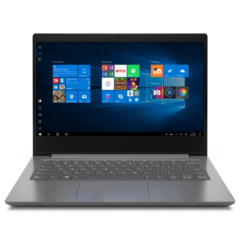 MESH Computers Lenovo V14 ADA 14-inch Laptop, AMD Dual-Core 3020E, 8 GB RAM, 256 GB SSD, Windows 10 Home