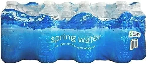 D-Mart Bulk Spring Still bottled Water 500ml - 25 bottled multipack, Fresh Water for Better Health, Hygienic and maintain good health | Bulk bottles (Pack of 25 x 500ml)