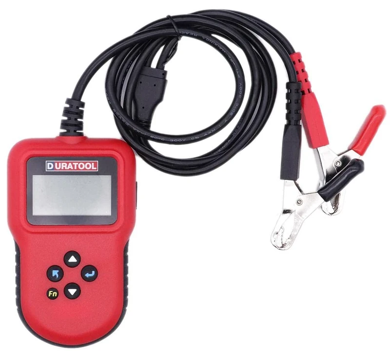 DURATOOL D03406 12V Lead Acid & Lithium Car Battery Tester