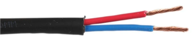 PRO POWER PP3052 Speaker Cable, 2 Core, 2x 1.50mm, LSHF, Black, 50m