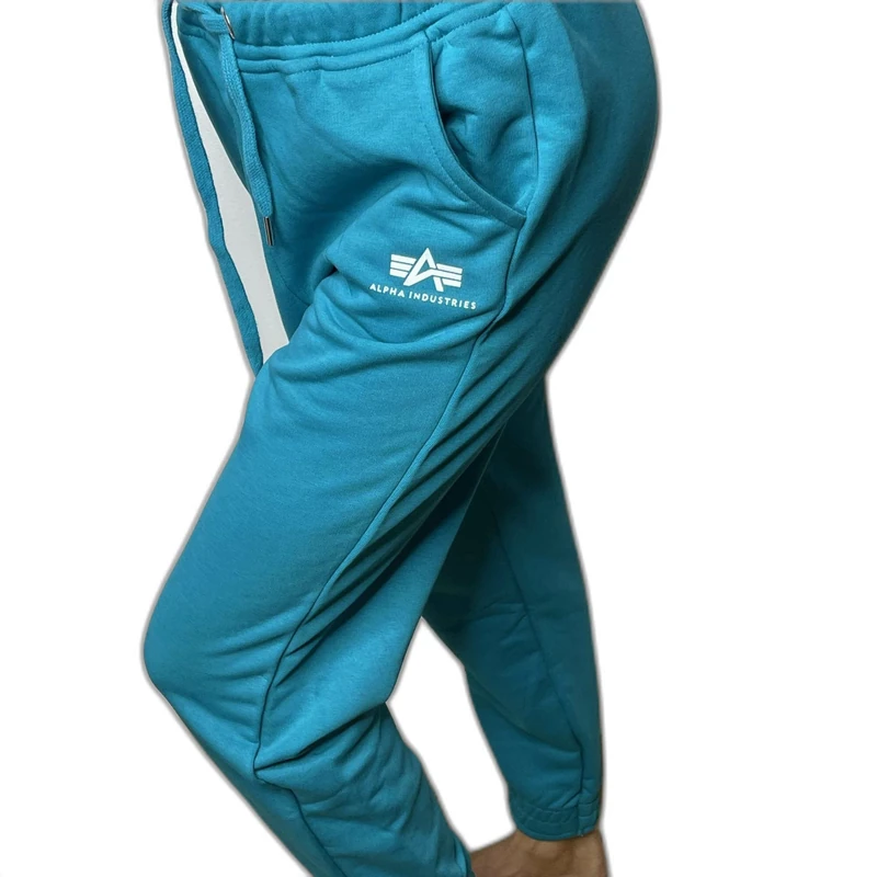 Alpha Industries Basic Jogger SL Sweatpants for Women Blue Lagoon