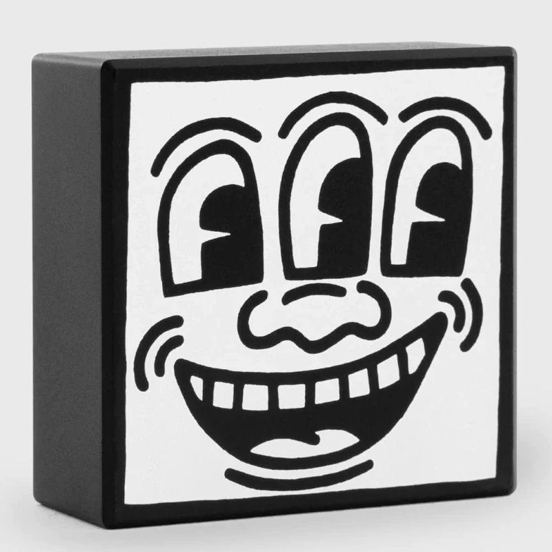 AM Clean Sound x Keith Haring Record Weight (300g) - Steel Record Stabiliser & Vibration Reducer - Black