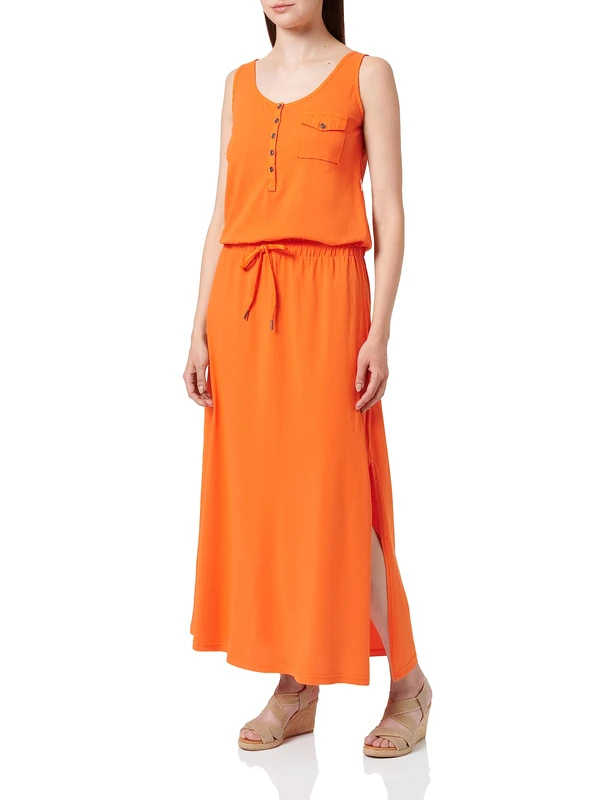 REPLAY Women's W9018 Dress, 449 Bright Orange, XXS