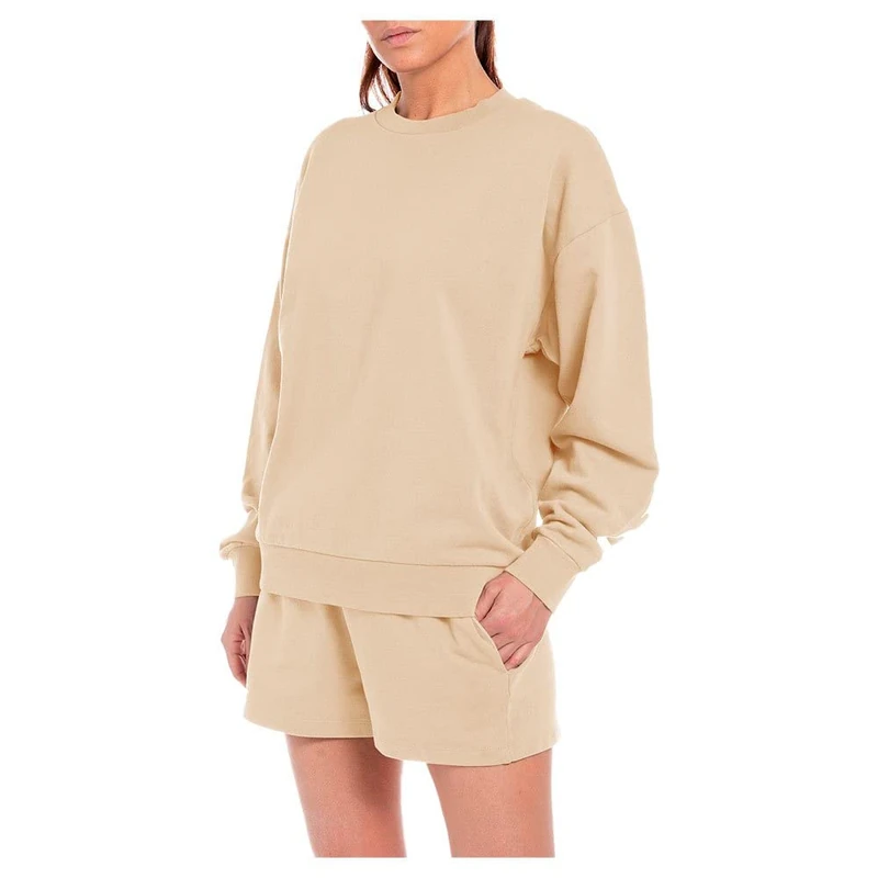 REPLAY Women's W3638g Sweatshirt, 611 Skin, S