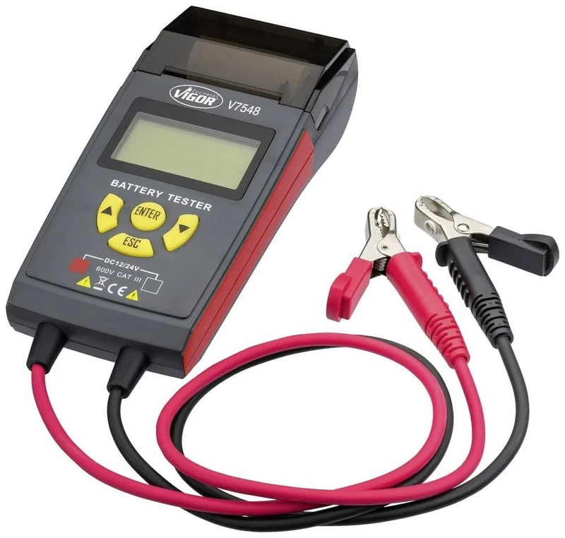 Vig BATTERIETESTER 12/24V | V7548