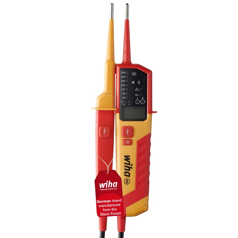 Comprobador de tensión y continuidad 0.5-1,000 V AC, CAT IV incl. 2x AAA batteries - SB 255-17 voltage and continuty tester 0.5-1.000V AC - Image 1