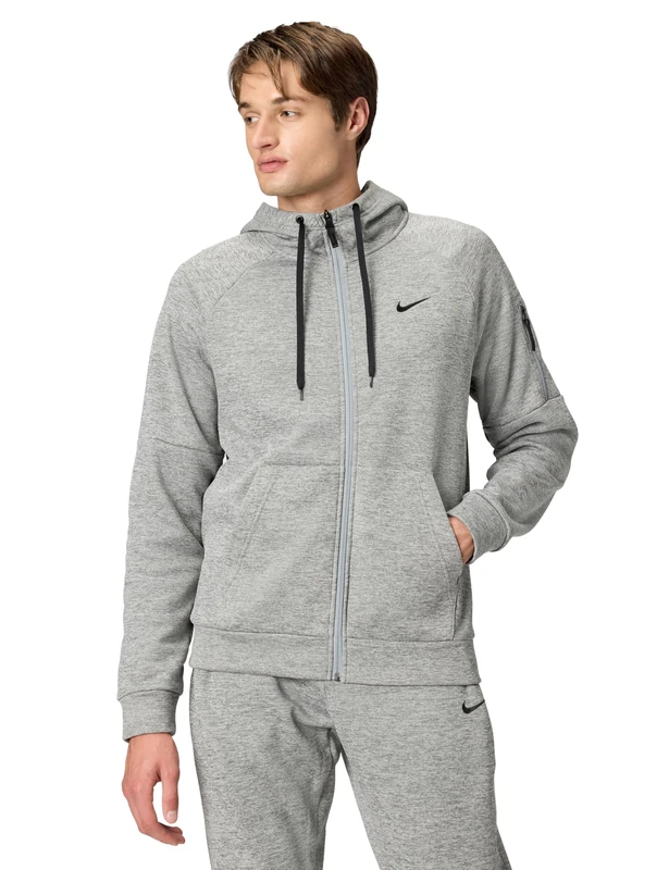 NIKE Tf Hd Fz Jacket Dk Grey Heather/Particle Grey/XL