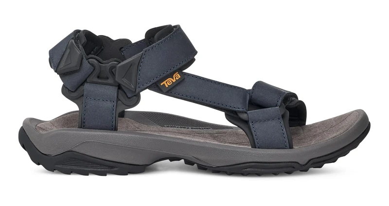 Teva Mens Terra Fi Lite Leather Total Eclipse Sandals UK Size 11