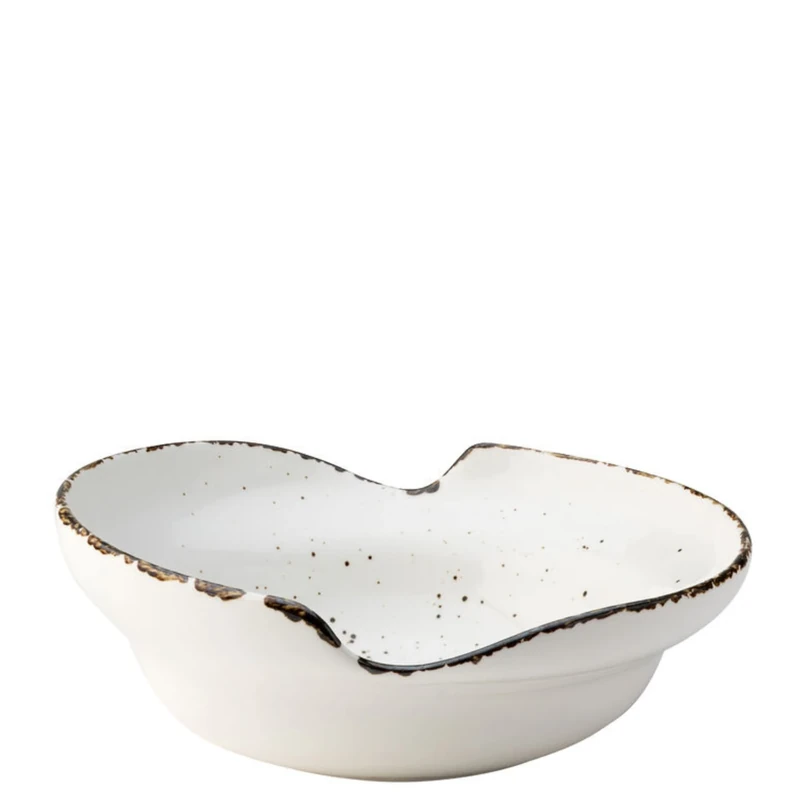 Utopia Umbra Large Irregular Bowl 8inch/20.5cm