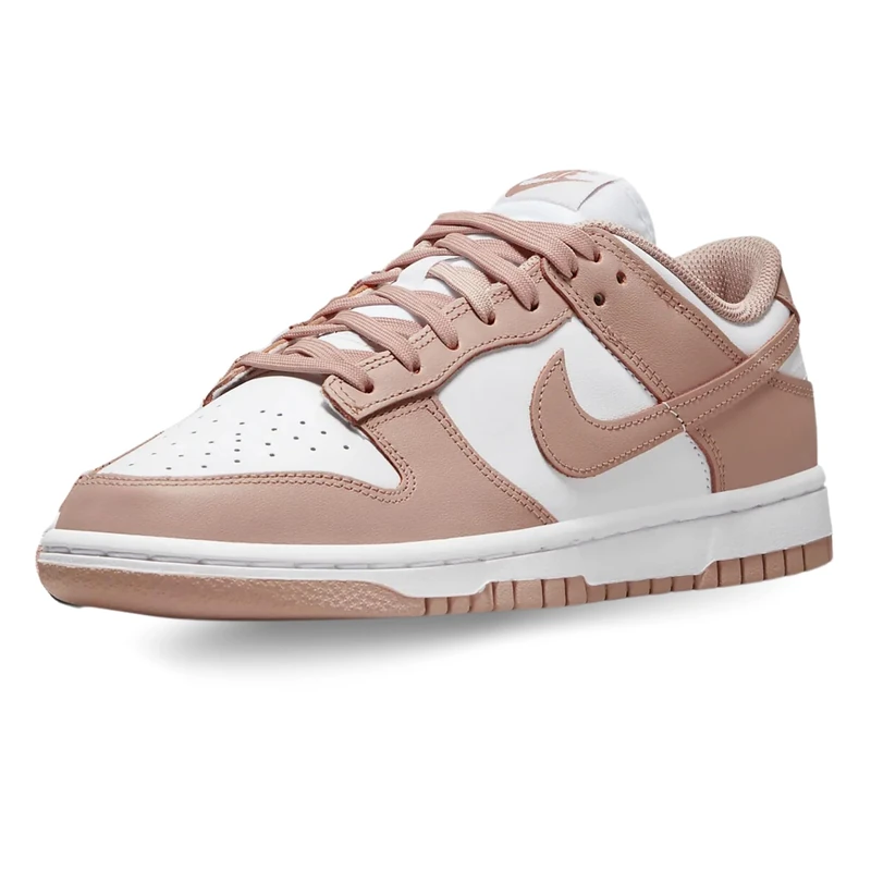 NIKE DD1503-118 Dunk Low Women White/Rose Whisper UK 4