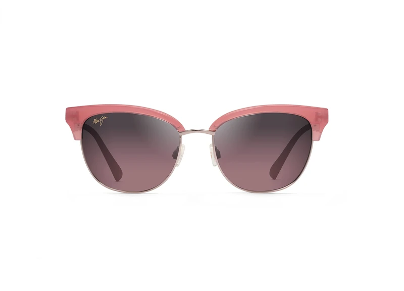 Maui Jim Unisex Lokelani Sunglasses, Rose Lokelani Bubblegum W, One Size