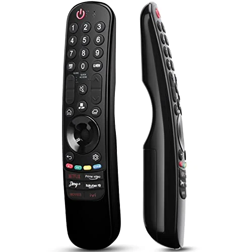 Gvirtue Universal for LG Magic Remote Control, Replacement for LG LED OLED LCD 4K UHD Smart TV, with Buttons for Netflix, Prime Video, Disney Plus, LG-Channels Button(No Voice Search)