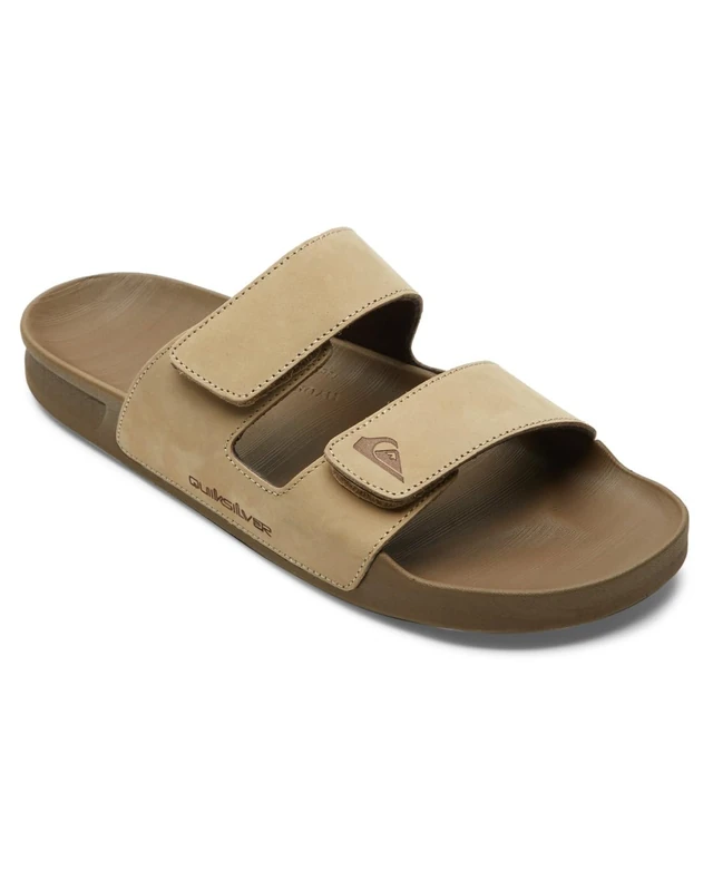 Quiksilver Rivi Leather - Slider Sandals for Men