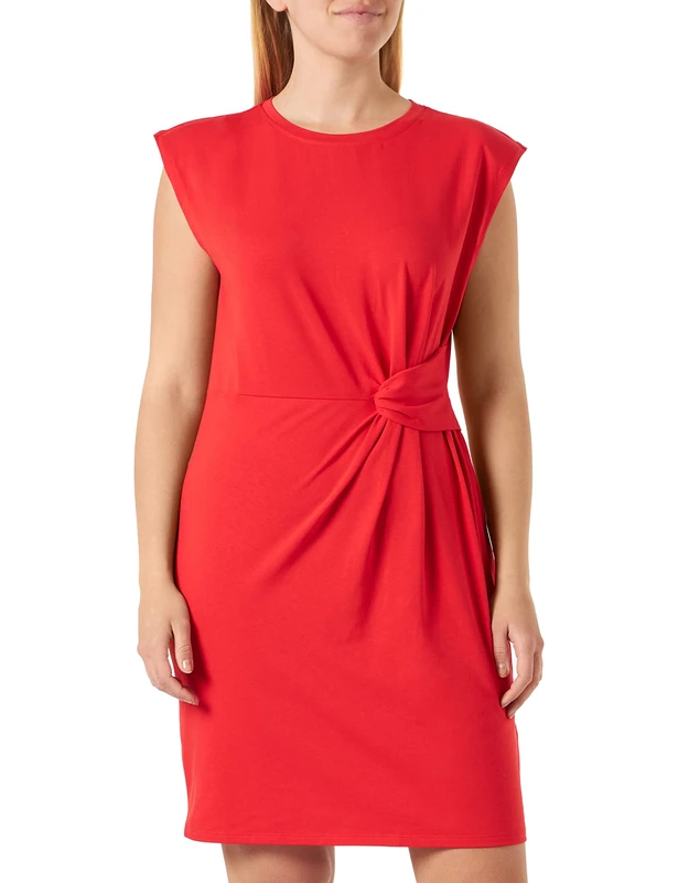 BOSS C_elaura Women's Jersey Dress, Open Red640, XL