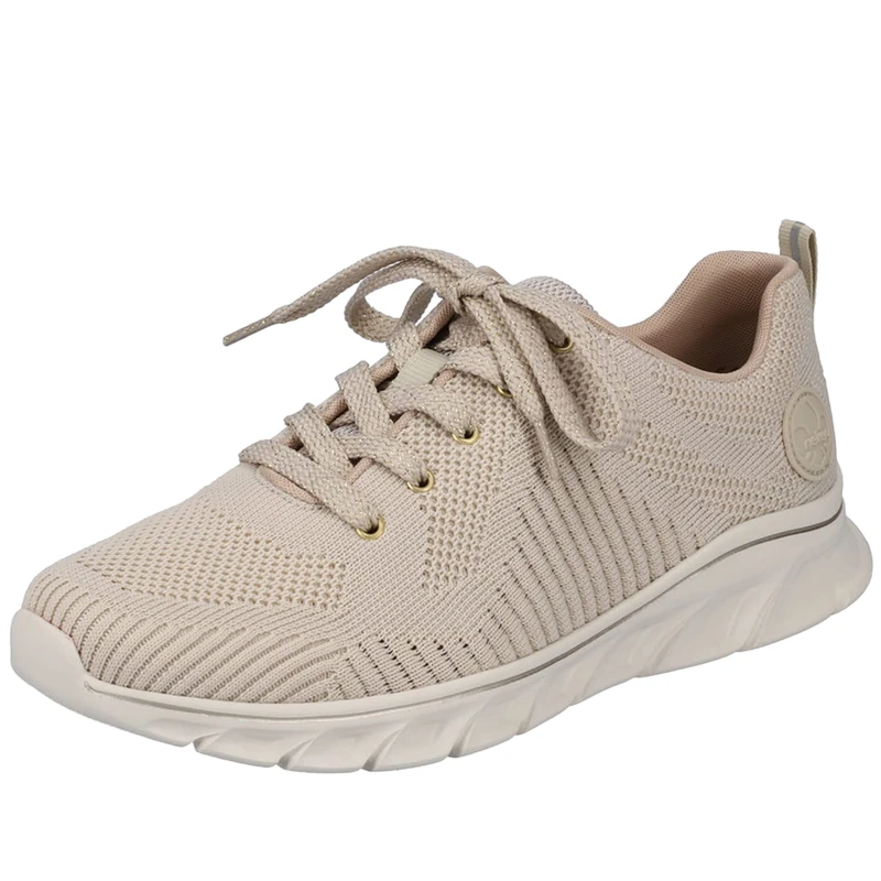 Rieker Women's 54022 Trainers, Purple, 40 EU, White, 7.5 UK