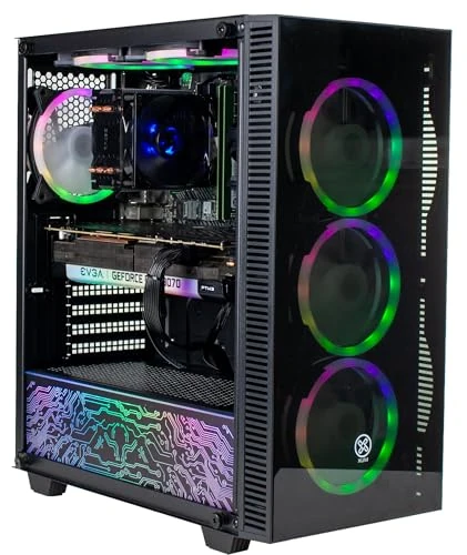 XUM Titan Gaming PC: Intel Core i9-11900F, RTX 3080Ti 12GB, 32GB DDR4 RAM, 1TB NVMe SSD, 2TB HDD, 700W PSU, aRGB, WiFi, Windows 11