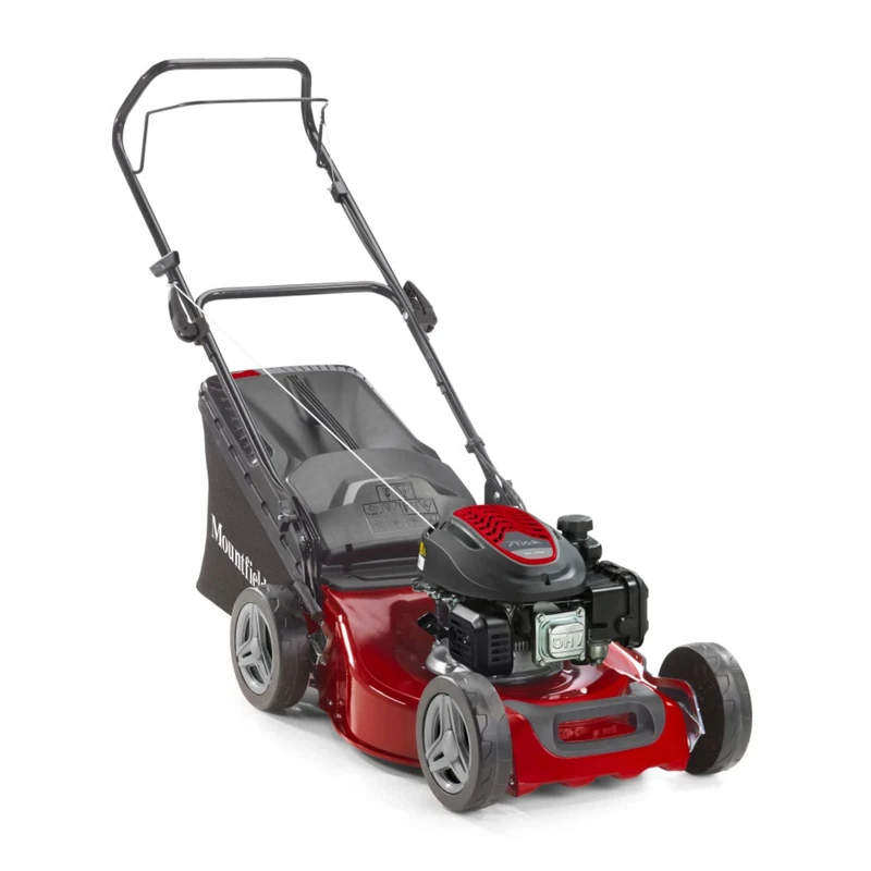 Mountfield Hand-Propelled Lawn Mower, Model HP185, Red and Grey, Article 2L0481043/MC