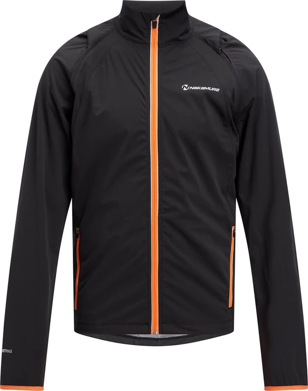 Nakamura Akron III Jacket Black Night/Orange D S