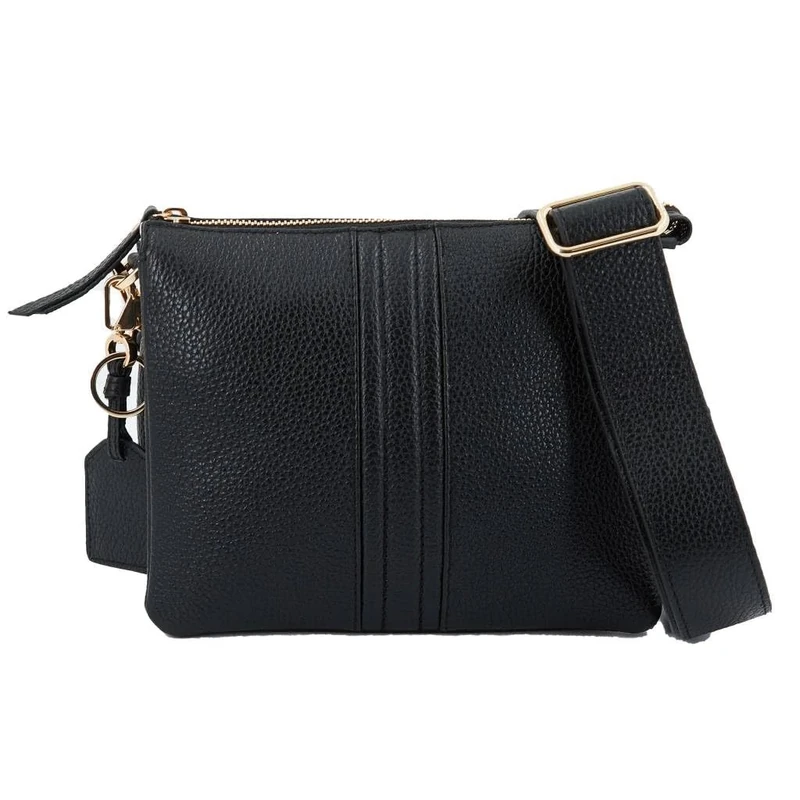 Geox Women's D Clarissy Bag, Black, One Size UK