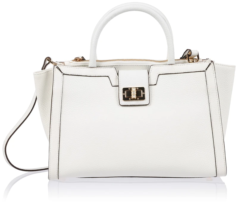 Geox Women's D Leonory Bag, White, One Size