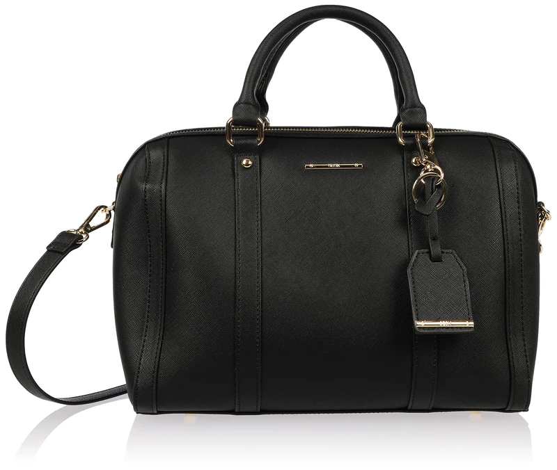 Geox Women's D Zene M Bag, Black, One Size UK