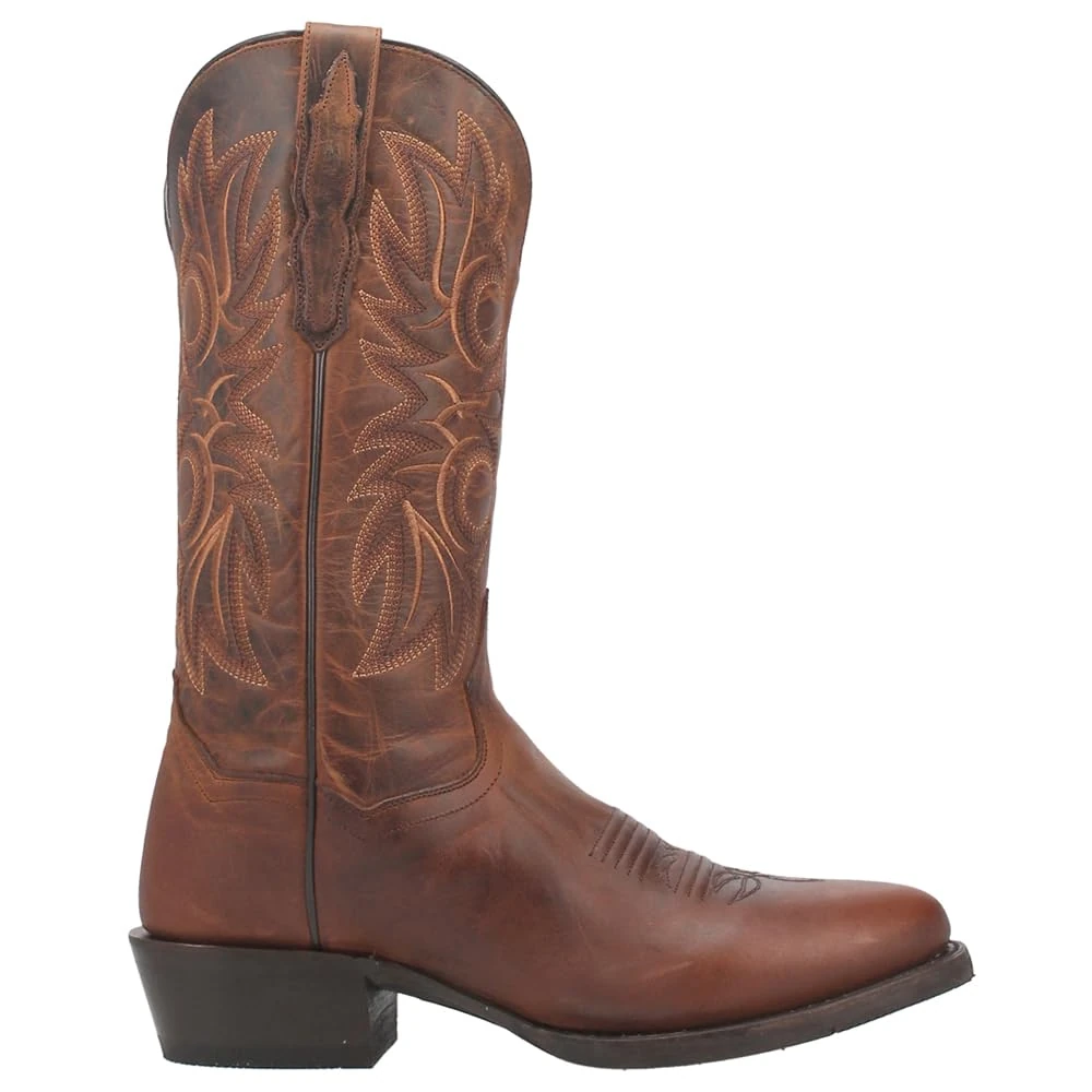 Dan Post Men's Cottonwood Western Boot Round Toe, Rust Copper, 9 XW