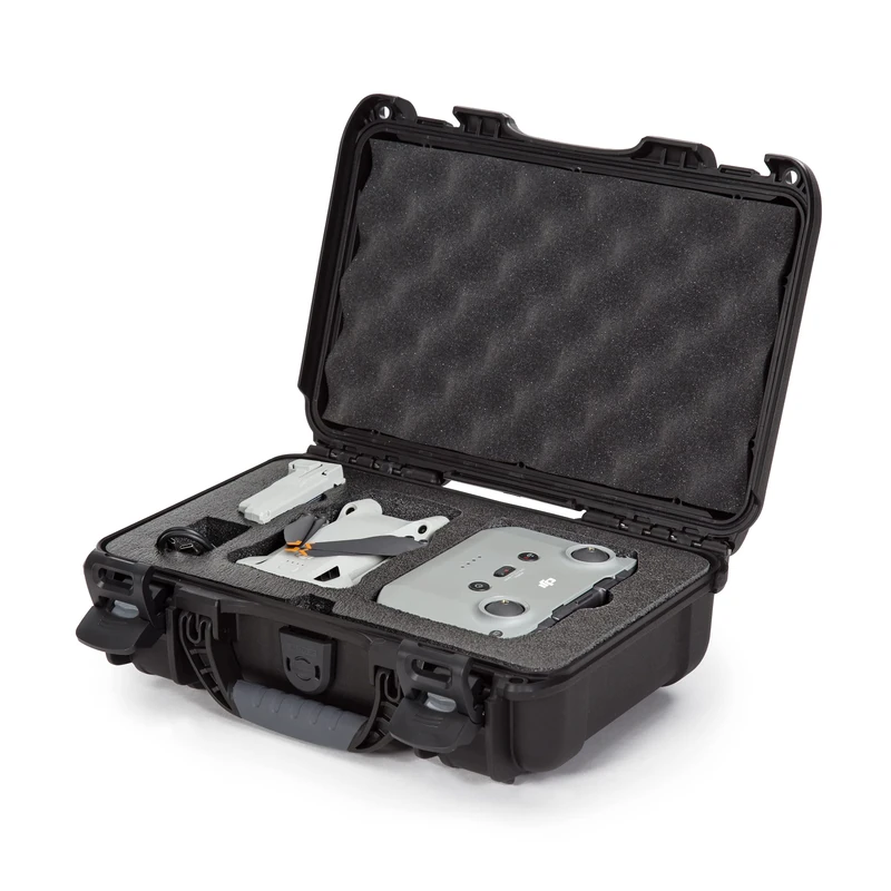 Nanuk 909 Waterproof Hard Case with Foam Insert for DJI Mini 3 Pro and RC-N1 Remote, Black
