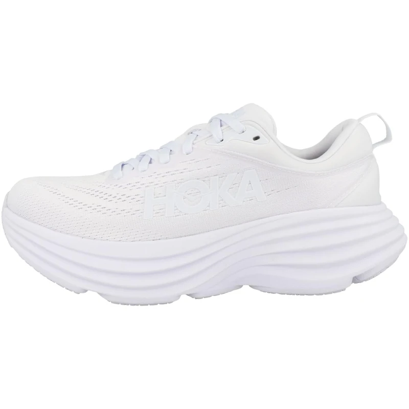 Hoka One One 1127952-WWH W Bondi 8 Women White/White UK 6