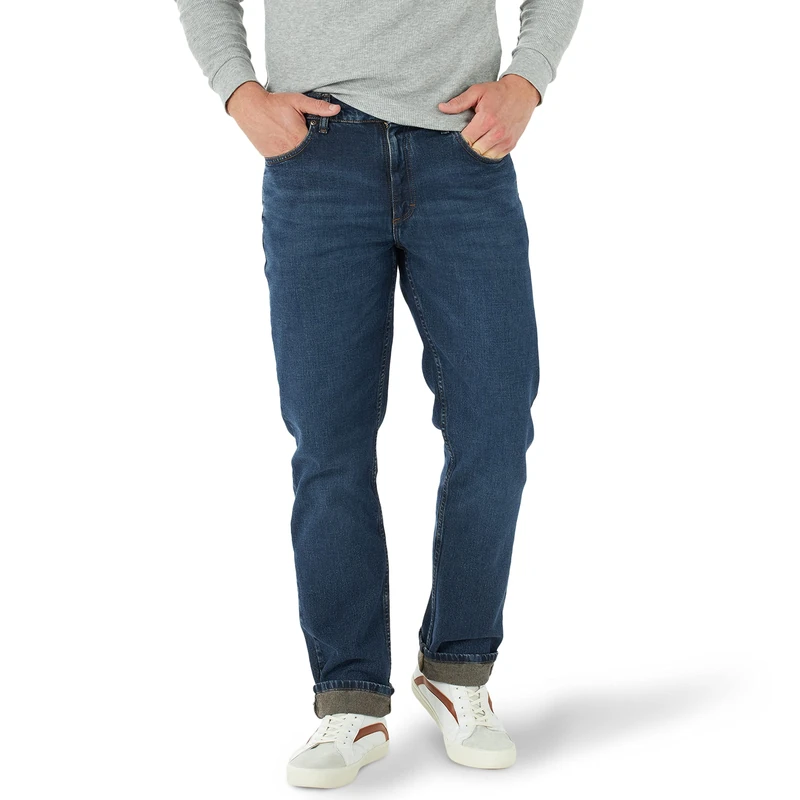 Lee Men's Legendary Relaxed Straight Jean Jeans, Night Shade, 42W / 29L