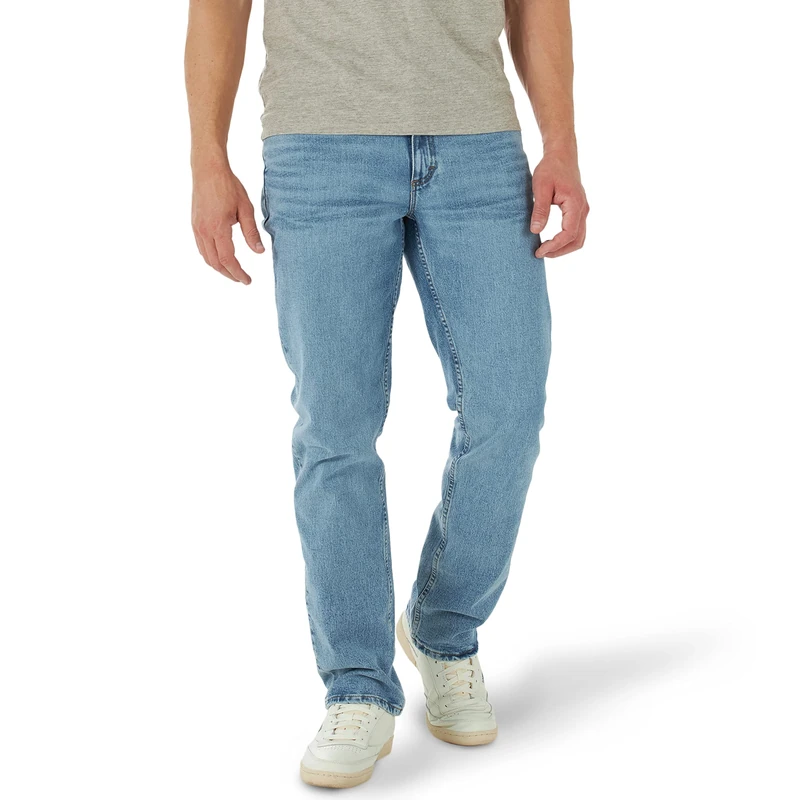 Lee Men's Legendary Relaxed Fit Jean, Icey Blue, 38W x 34L