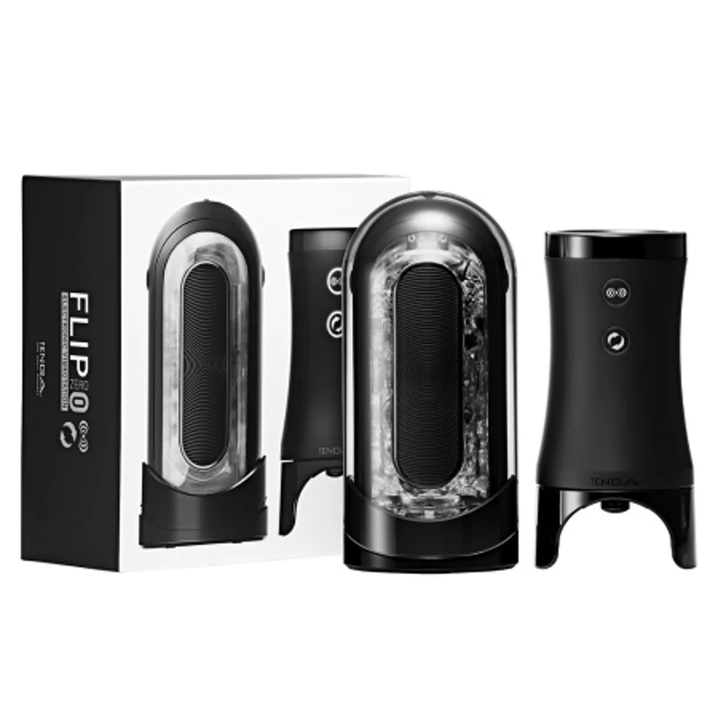 Tenga Flip 0 EVR Electronic Vi Masturbator Black One Size
