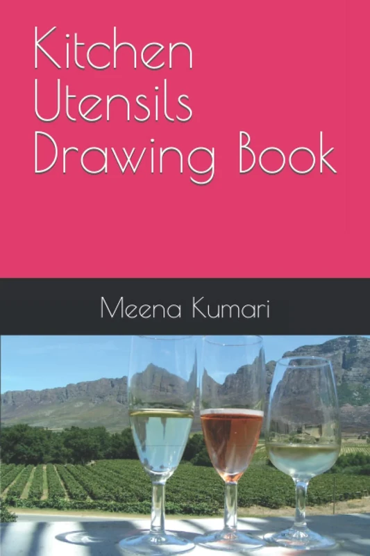 Kitchen Utensils Drawing Book
