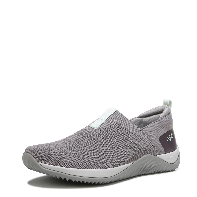 Ryka Women's Echo Knit Sneaker, Grey, 7.5 UK