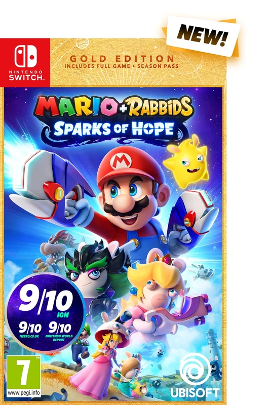 Mario + Rabbids Sparks Of Hope Gold Edition Nintendo Switch