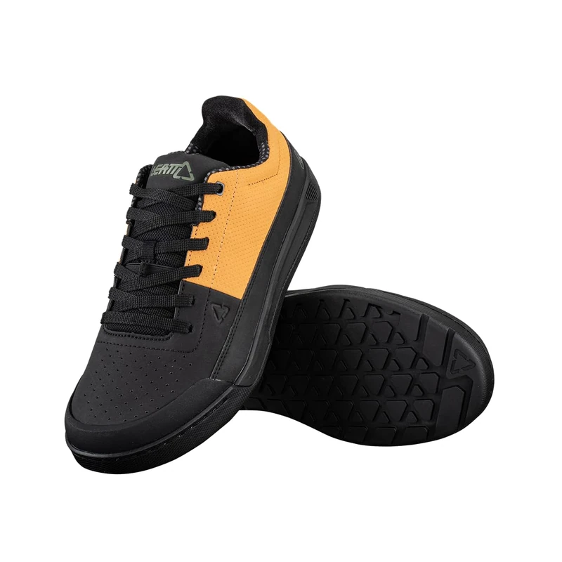 Leatt MTB 2.0 Flat Shoes Ideal for Trail Riding Yellow
