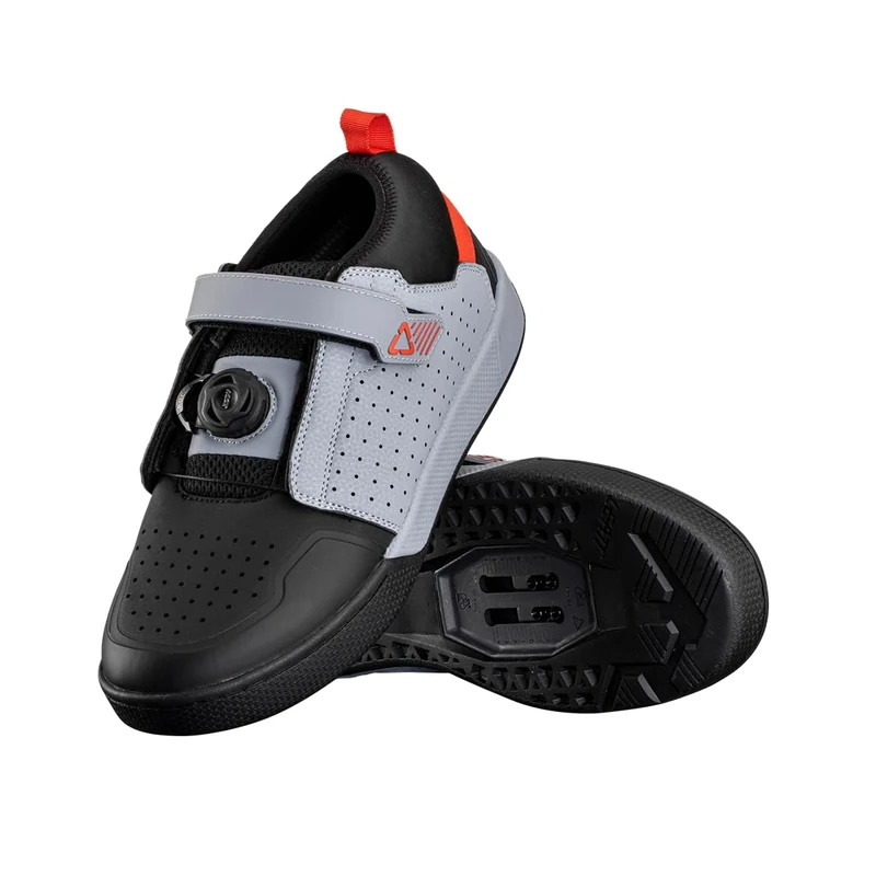 Leatt Shoe 4.0 Clip Pro #US9/UK8.5/EU43/CM27 Titanium - Image 1