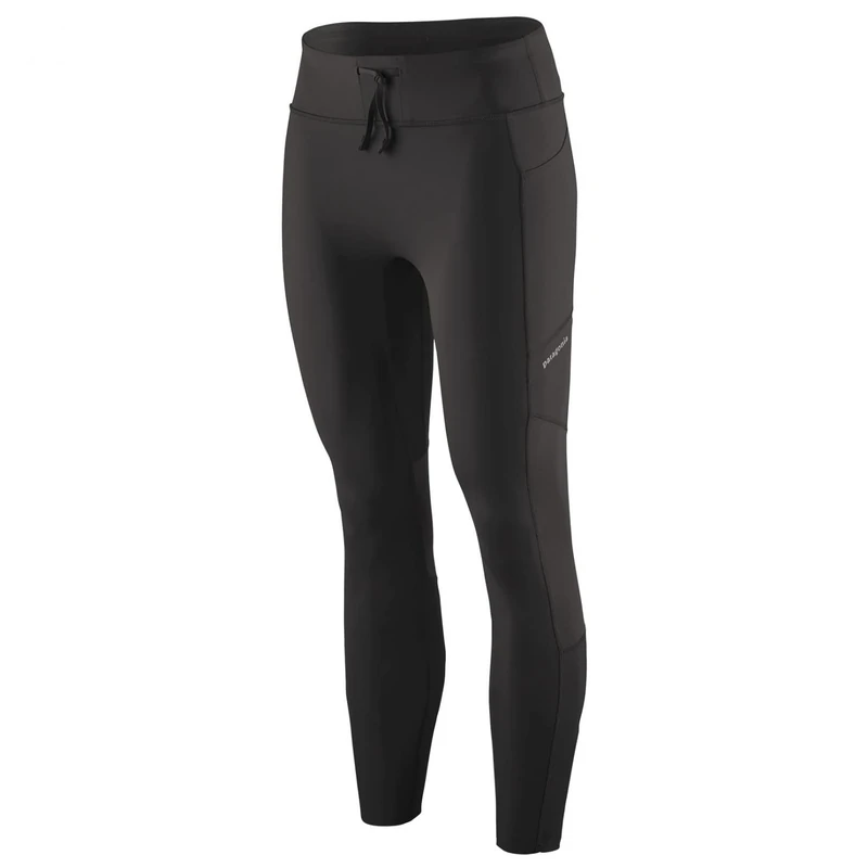 Patagonia Women's W's Endless Run 7/8 Tights Bottoms, Black, L